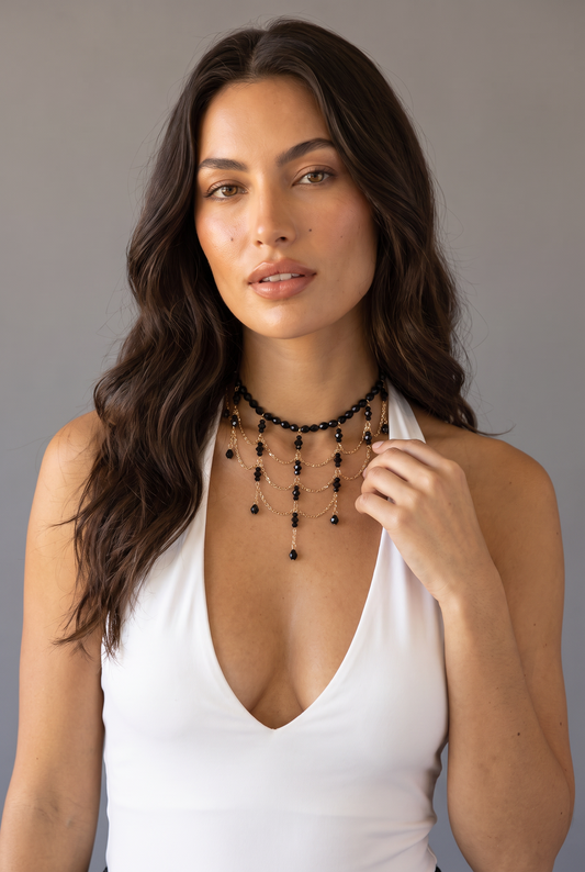 Center Stage Crystal Choker
