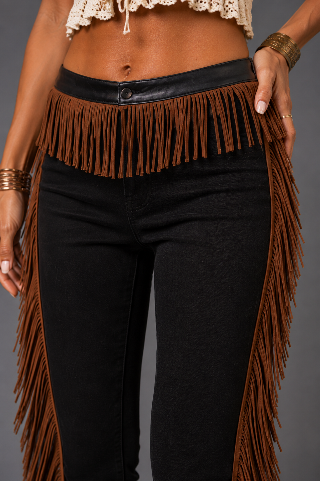 Long Live Cowgirls Fringe Pants