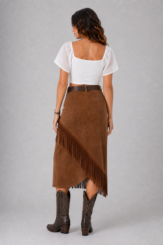 Drawstring Short Sleeve Crop Top
