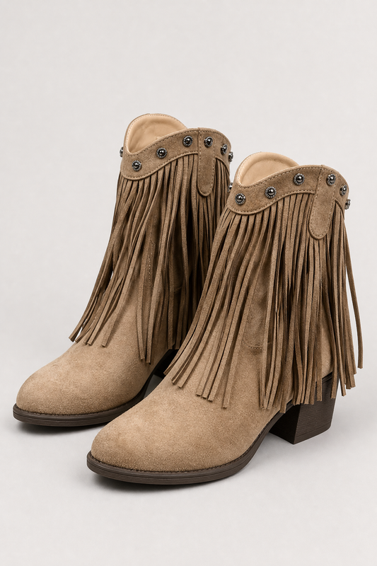 Dusty Trail Fringe Boots