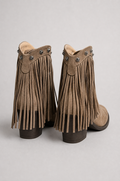 Dusty Trail Fringe Boots