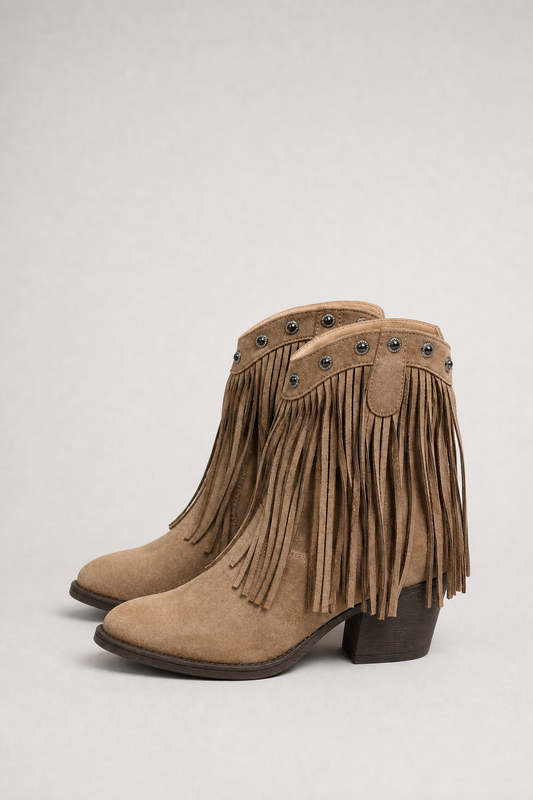 Dusty Trail Fringe Boots