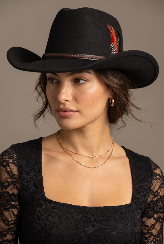 Highway Nights Classic Cowboy Hat