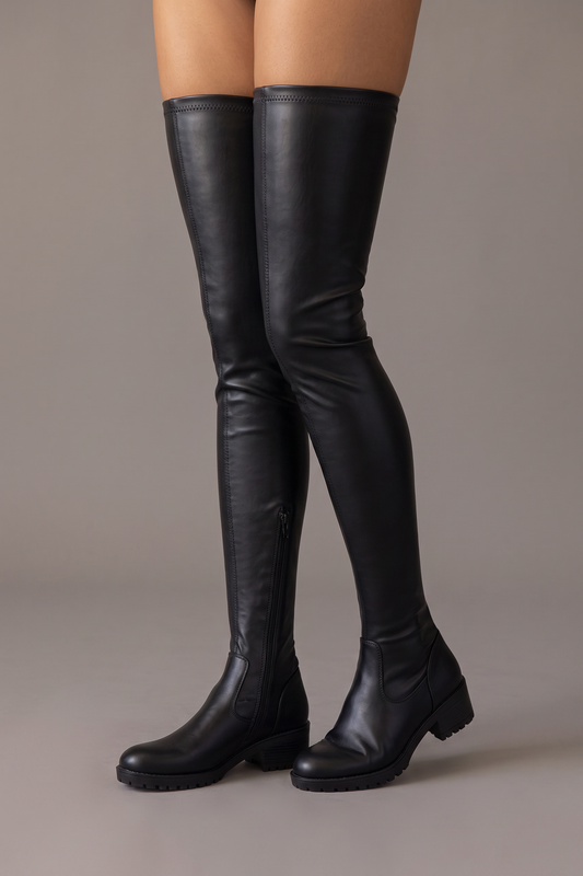 Headliner Over-the-Knee Block Heel Boots