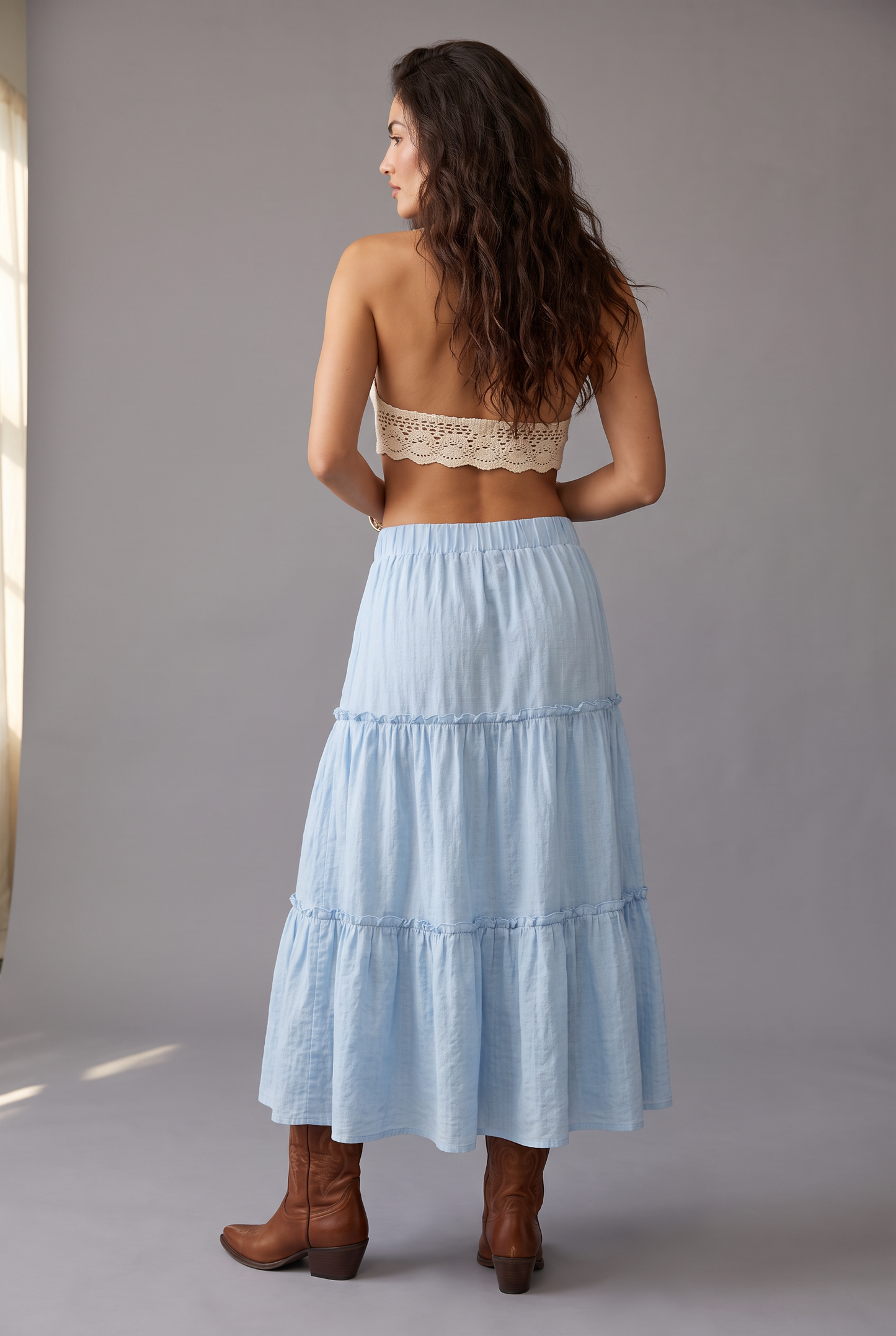 Wildflower Tiered Maxi Skirt
