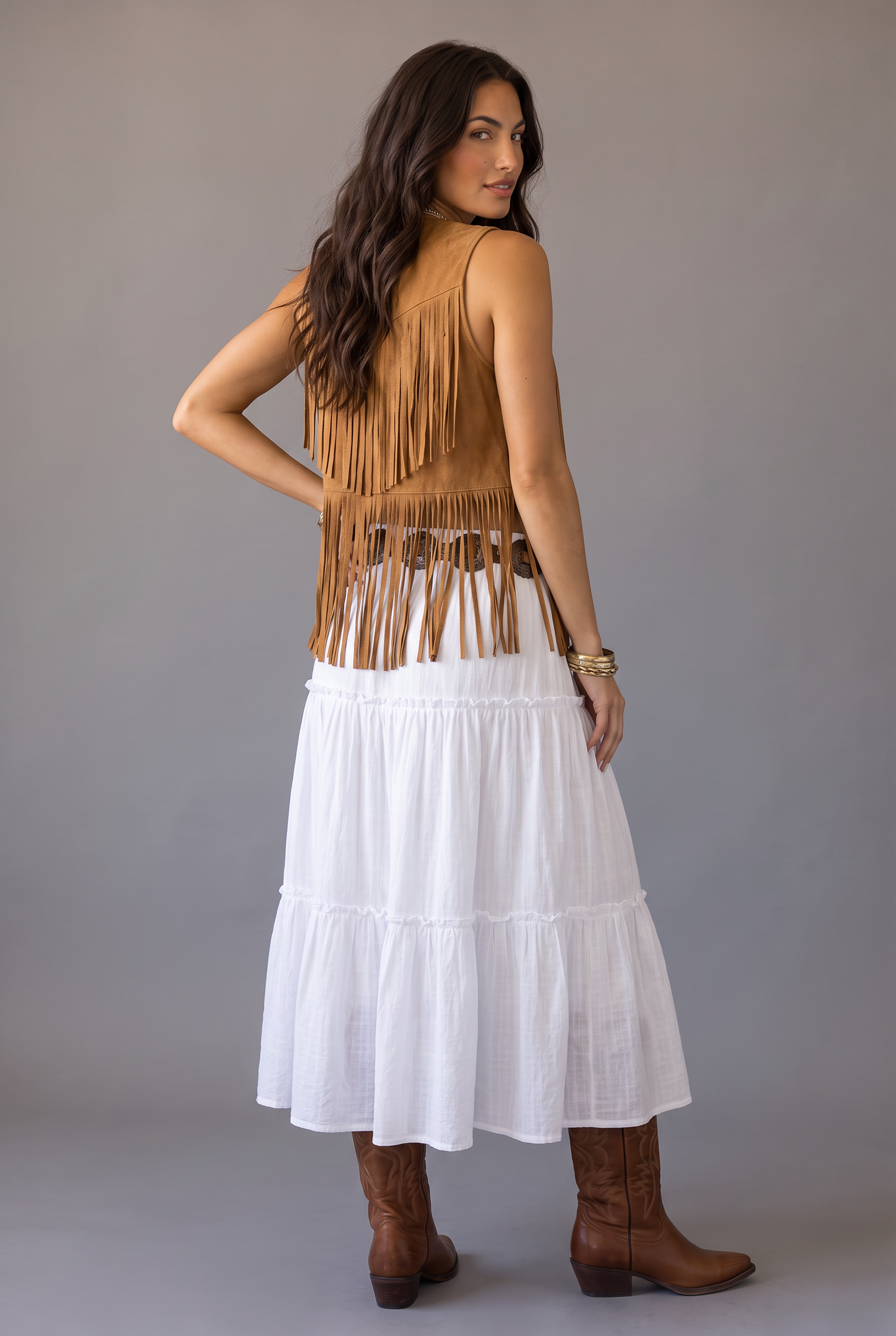 Wildflower Tiered Maxi Skirt