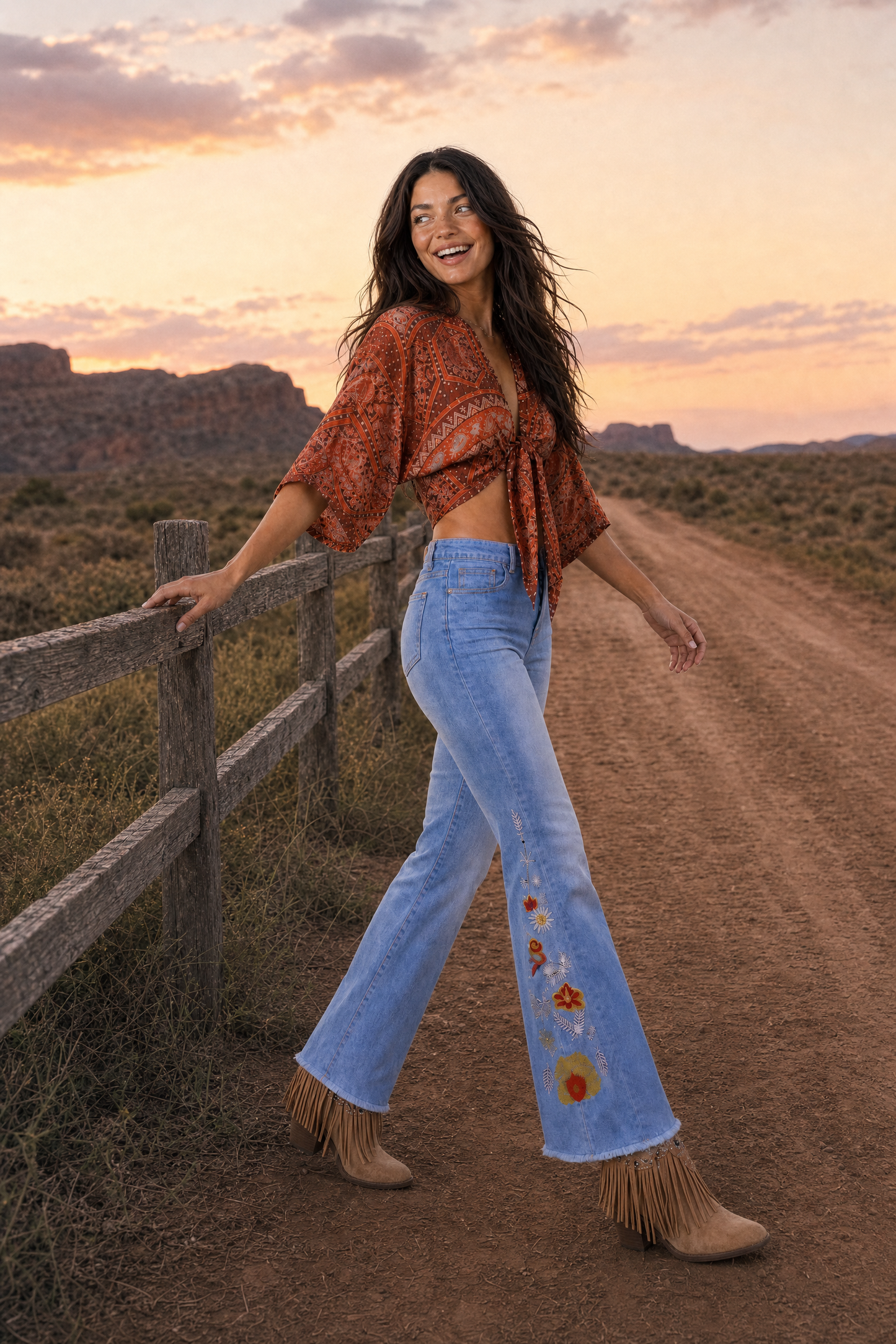 Wildflower Road Country Festival Complete Outfit