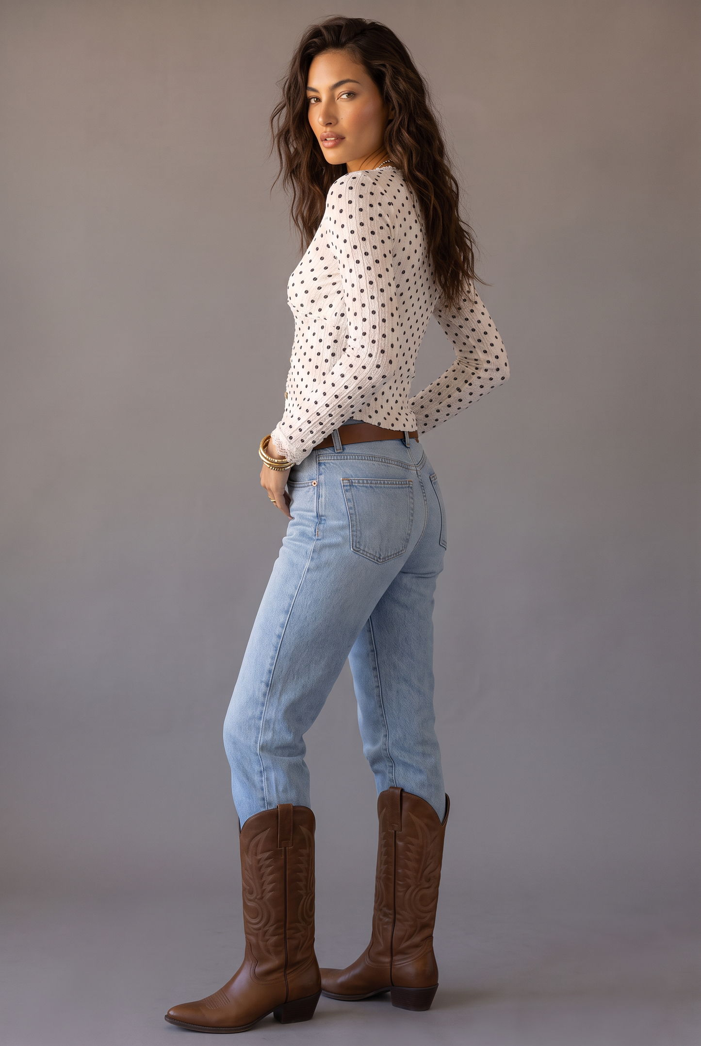 Sweet Talk Ruched Button-Down Blouse