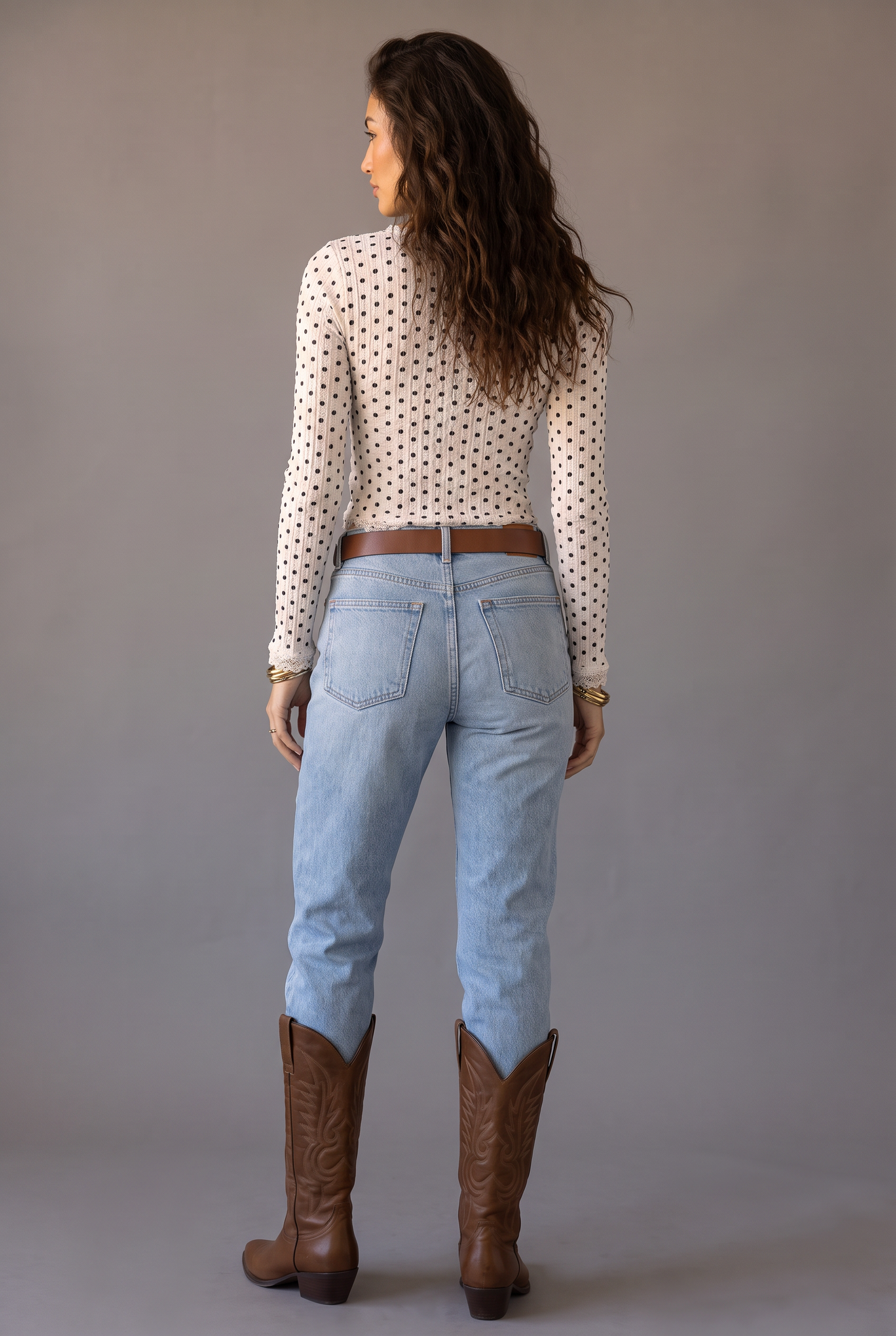 Sweet Talk Ruched Button-Down Blouse