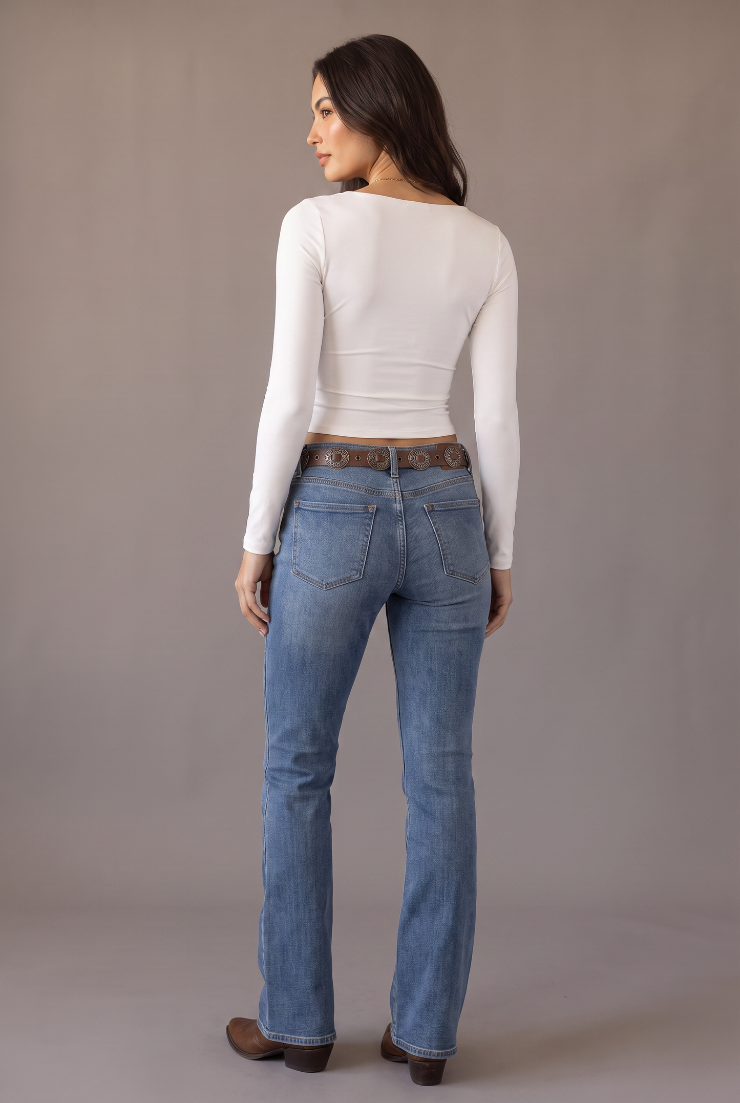 Backstage Sweetheart Long Sleeve Top