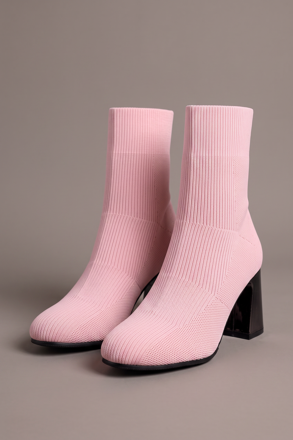 After Hours Mesh Block Heel Boots